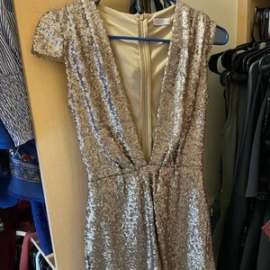 Sequin romper